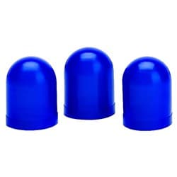BLUE LIGHT BULB BOOTS (3/PKG)   AUTO METER - 3207