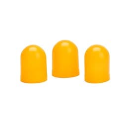 YELLOW LIGHT BULB BOOTS (3/PKG   AUTO METER - 3208
