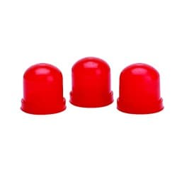 RED LIGHT BULB BOOTS (3/PKG)   AUTO METER - 3214