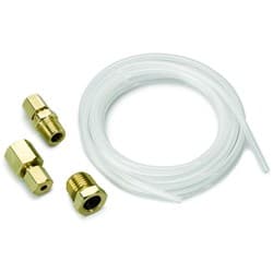 10-FT NYLON TUBING 1/8 DIA. WITH FITTINGS & FERRULES AUTO METER - 3223
