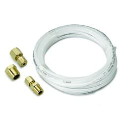 12-FT NYLON TUBING 1/8 DIA. INCLUDES FITTINGS AUTO METER - 3226