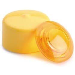 LENS COVER KIT, AMBER YELLOW LENS & YELLOW COVER AUTO METER - 3251