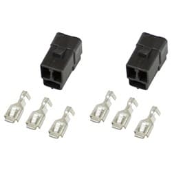 3 TERMINAL WIRING CONNECTOR FOR SHORT SWEEP ELECTRIC GAUGE AUTO METER - 3298