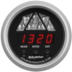 SPORT-COMP 2-1/16" SHIFT LIGHT PRO-SHIFT SINGLE STAGE AMBER AUTO METER - 3387