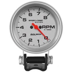 ULTRA-LITE 2-5/8" TACH 8000RPM PEDESTAL MOUNT AUTO METER - 3707