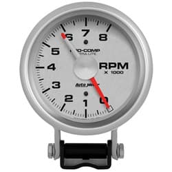 ULTRA-LITE 3-3/4" TACH 8000RPM PEDESTAL MOUNT W/ ADJ. POINTER AUTO METER - 3781