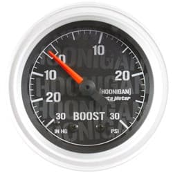 HOONIGAN 2-1/16" BOOST/VAC 30 IN/HG - 30 PSI, MECH, 10FT AUTO METER - 4303-09000