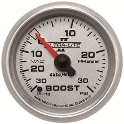 2-1/16 BOOST-VAC, 30 IN HG/30 2-1/16 ULTRA-LITE II AUTO METER - 4903