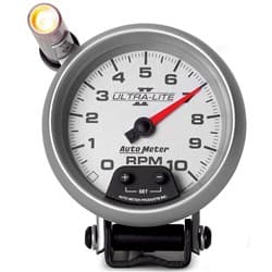 3-3/4" TACHO 10,000 RPM, SHIFT 3-3/4" ULTRA-LITE II AUTO METER - 4990