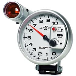 5 TACH, 10,000 RPM, SHIFT-LIT 5 ULTRA-LITE II AUTO METER - 4999