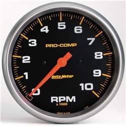 PRO-COMP 5" IN-DASH TACHO 10,000RPM AUTO METER - 5160