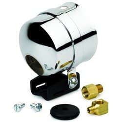 2-5/8 MOUNTING CUP - CHROME FOR LIQUID FILLED GAUGES AUTO METER - 5201