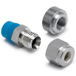 1/4 x 1/8 NPT COMP. FITTING W/ USE W/AU5243 & AU5245 PROBES AUTO METER - 5254