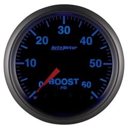 ELITE 2-1/16" BOOST GAUGE 0-60PSI, FULL SWEEP ELECTRIC AUTO METER - 5670