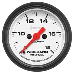 PHANTOM 2-1/16" AIR / FUEL WIDEBAND, FULL SWEEP ELECT. AUTO METER - 5770