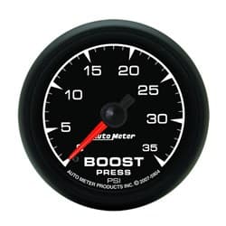 ES SERIES 2-1/16" BOOST GAUGE 0-35PSI, MECHANICAL, 10FT AUTO METER - 5904