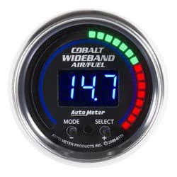COBALT 2-1/16" AIR/FUEL RATIO LED & DIGITAL DISPLAY WIDEBAND AUTO METER - 6178