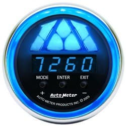 COBALT 2-1/16" SHIFT LIGHT PRO-SHIFT SINGLE STAGE BLUE AUTO METER - 6187