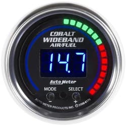 COBALT 2-1/16" AIR / FUEL WIDEBAND PRO PLUS, 6:1 - 20:1 AUTO METER - 6197
