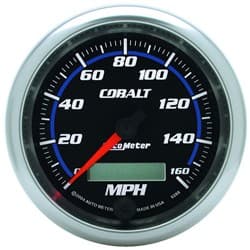 COBALT 3-3/8" SPEEDO 160MPH IN DASH, ELECTRONIC AUTO METER - 6288