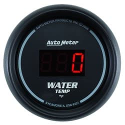 SPORT-COMP DIGITAL WATER TEMP 2-1/16", 0-340Â°F, ELECTRIC AUTO METER - 6337