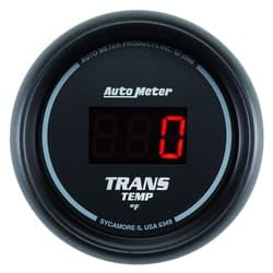 SPORT-COMP DIGITAL TRANS TEMP 2-1/16", 0-340Â°F, ELECTRIC AUTO METER / 6349