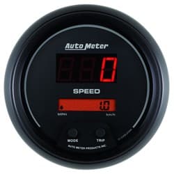 SPORT-COMP DIGITAL SPEEDOMETER 160MPH, IN-DASH, ELECTRONIC AUTO METER - 6388
