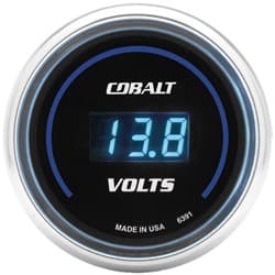 COBALT DIGITAL VOLTMETER 2-1/16", 8-18 VOLTS AUTO METER - 6391
