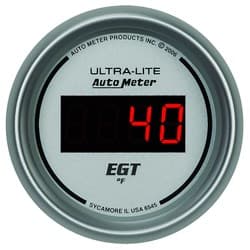 ULTRA-LITE DIGITAL PYROMETER 2-1/16", 0-2000Â°F, WITH PROBE AUTO METER - 6545