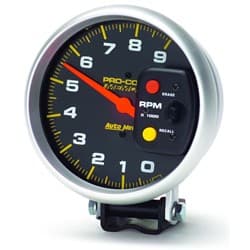 5 TACH, 9,000 RPM, STD IGN, W 5, STD.IGN. AUTO METER - 6809