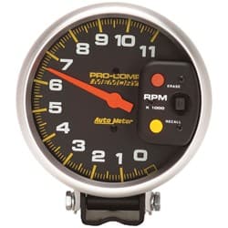 5 TACH, 11,000 RPM, W/ MEM, S 5, STD.IGN. AUTO METER - 6811