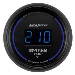 COBALT DIGITAL WATER TEMP 2-1/16", 0-340Â°F, ELECTRIC AUTO METER - 6937