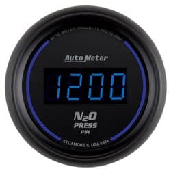COBALT DIGITAL NITROUS PRESS 2-1/16", 0-1600PSI, ELECTRIC AUTO METER - 6974