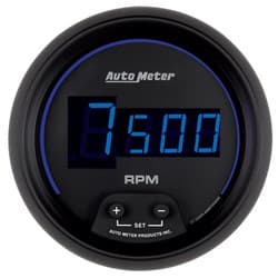COBALT DIGITAL IN-DASH TACHO 3-3/8", 10,000RPM, SHIFT LIGHT AUTO METER - 6997