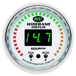 NV SERIES 2-1/16" AIR/FUEL WIDEBAND, FULL SWEEP ELECTRIC AUTO METER - 7378
