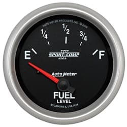 2-5/8 FUEL LEVEL, 0 E/ 90 F, SC II AUTO METER - 7614