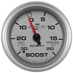 2-5/8 BOOST-VAC, 30 IN. HG/20 UL II AUTO METER - 7701
