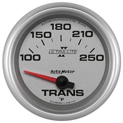 2-5/8 TRANS TEMP, 100- 250`F, UL II AUTO METER - 7757