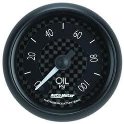 GT SERIES 2-1/16" OIL PRESSURE 0-100PSI, FULL SWEEP ELECTRIC AUTO METER / 8053