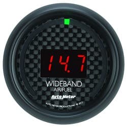 GT SERIES 2-1/16" AIR/FUEL WIDEBAND, DIGITAL DISPLAY AUTO METER / 8079