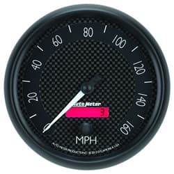 GT SERIES 5" SPEEDOMETER 0-160MPH, IN DASH, ELECTRONIC AUTO METER / 8089