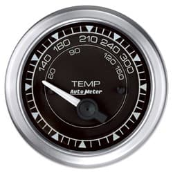 CHRONO 2-1/16" OIL TEMP 140-350Â°F, SHORT SWEEP ELECT AUTOMETER / 8148