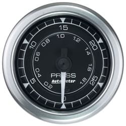CHRONO 2-1/16" PRESSURE GAUGE 0-30PSI, FULL SWEEP ELECTRIC AUTOMETER / 8164