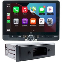 DASHPLAY CAR AUDIO SYSTEM WITH WIRELESS APPLE & ANDROID AUTO METER - 9125