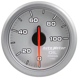 AIRDRIVE SILVER OIL PRESSURE 2-1/16, 0-100PSI, OBDII/WIFI AUTO METER - 9152-UL