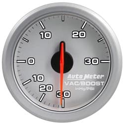AIRDRIVE SILVER BOOST / VACUUM 2-1/16, 30IN-30PSI, OBDII/WIFI AUTO METER - 9159-UL