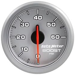AIRDRIVE BLACK BOOST GAUGE 2-1/16, 0-60PSI, OBDII/WIFI AUTO METER - 9160-UL