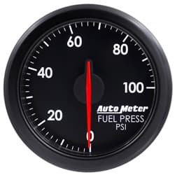 AIRDRIVE BLACK FUEL PRESSURE 2-1/16, 0-100PSI, OBDII/WIFI AUTO METER - 9171-T