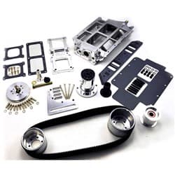 BBC BLOWER KIT, LESS BLOWER STD DECK, 1V ACC, POLISHED TBS / 2710