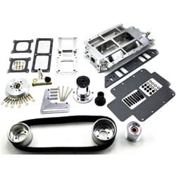 BBC BLOWER KIT, LESS BLOWER STD DECK, 2V ACC, POLISHED TBS / 2711